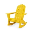 thumbnail image 1 of POLYWOOD Vineyard Curveback Adirondack Rocking Chair in Lemon, 1 of 1