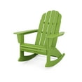 thumbnail image 1 of POLYWOOD Vineyard Curveback Adirondack Rocking Chair in Lime, 1 of 1