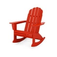 thumbnail image 1 of POLYWOOD Vineyard Curveback Adirondack Rocking Chair in Sunset Red, 1 of 1