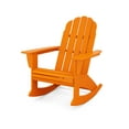 thumbnail image 1 of POLYWOOD Vineyard Curveback Adirondack Rocking Chair in Tangerine, 1 of 1