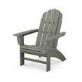 thumbnail image 1 of POLYWOOD Vineyard Curveback Outdoor Adirondack Chair in Slate Grey, 1 of 6