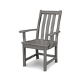thumbnail image 1 of POLYWOOD Vineyard Dining Arm Chair in Slate Grey, 1 of 5