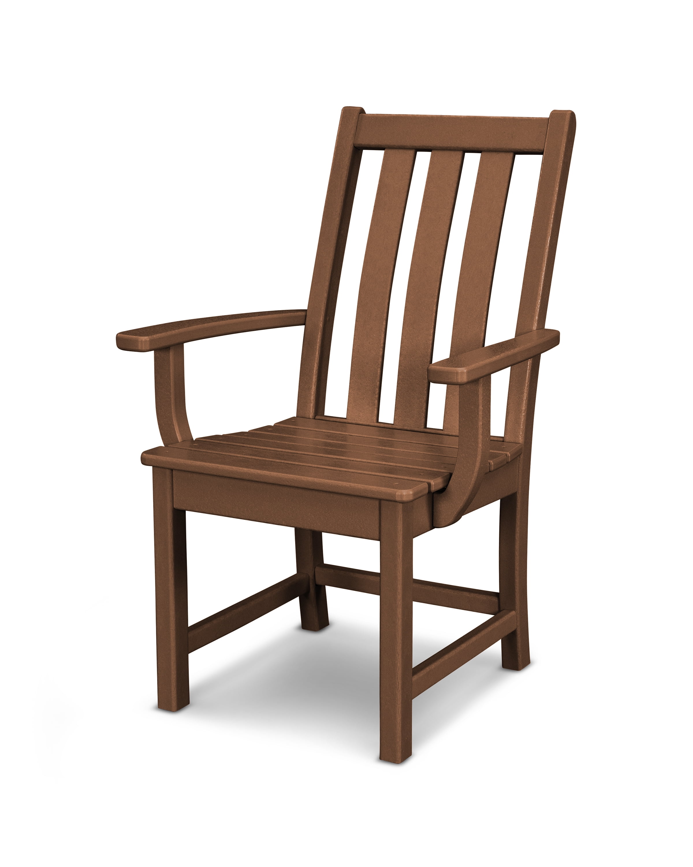 Vineyard Teak Finish Outdoor Dining Arm Chair