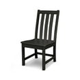 thumbnail image 1 of POLYWOOD Vineyard Dining Side Chair in Black, 1 of 5