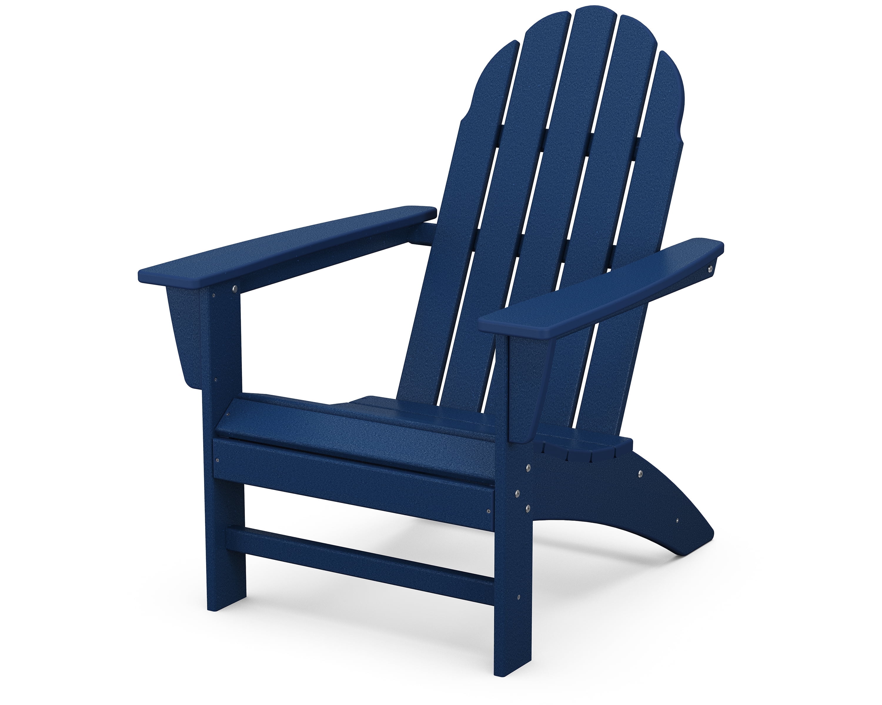 POLYWOOD Vineyard Outdoor Adirondack Chair in Navy