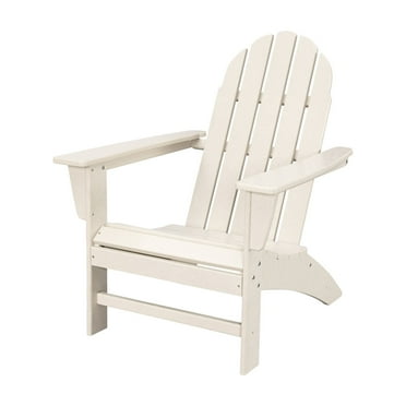 POLYWOOD Vineyard Outdoor Adirondack Chair in Sand