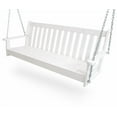 thumbnail image 1 of POLYWOODÂ® Vineyard Recycled Plastic 5 ft. Porch Swing, 1 of 12