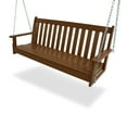 thumbnail image 1 of POLYWOODÂ® Vineyard Recycled Plastic 5 ft. Porch Swing, 1 of 7