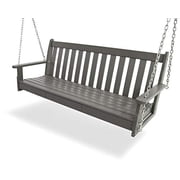 POLYWOOD Vineyard Recycled Plastic 5 ft. Porch Swing