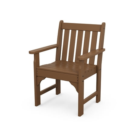 POLYWOOD® Vineyard Garden Arm Chair in Teak