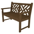 thumbnail image 1 of POLYWOOD&reg; Chippendale Recycled Plastic 4 ft. Bench, 1 of 6