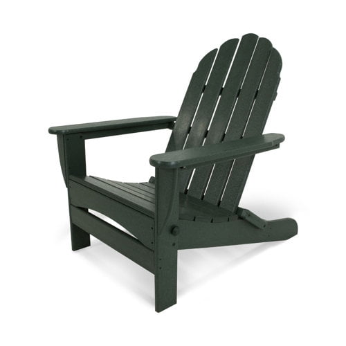 polywood classic oversized adirondack chair - outdoor