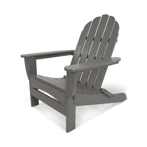 polywood classic oversized adirondack chair - outdoor