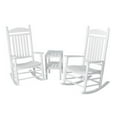 thumbnail image 1 of polywood 3-piece jefferson outdoor rocking chair & side table set, 1 of 11