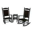 thumbnail image 1 of POLYWOOD&reg; Jefferson 3 pc. Recycled Plastic Woven Rocker Set with Side Table, 1 of 11