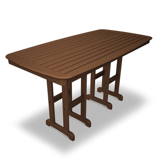 POLYWOOD® Nautical 71.5 x 36 in. Recycled Plastic Counter Height Table