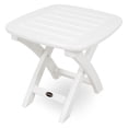 thumbnail image 1 of POLYWOOD&reg; Nautical Recycled Plastic Outdoor Side Table, 1 of 11