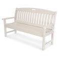 thumbnail image 1 of polywood nautical 60-inch outdoor bench, 1 of 7