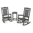 thumbnail image 1 of POLYWOOD&reg; Presidential 3 pc. Recycled Plastic Rocker Set with Tall Side Table, 1 of 3