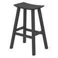 thumbnail image 1 of POLYWOOD&reg; Traditional 30 in. Saddle Bar Stool, 1 of 7