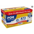 thumbnail image 1 of POM Bath Tissue, Septic Safe, 2-Ply, White (473 sheets/roll, 45 rolls)**, 1 of 1