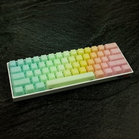 POM Jelly Mochi Keycaps Blank (109 keycap set) | With 1.75u Shift