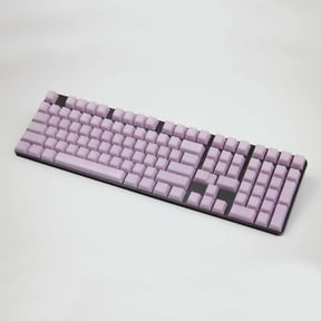 POM Jelly Raspberry Mousse Keycaps (108 keycap set) | With 1.75u Shift
