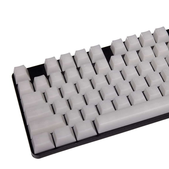 POM Jelly White Keycaps (108 keycap set) | With Top Legends