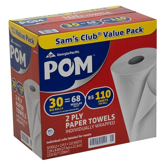 POM Paper Towels (30 Pack)