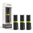 thumbnail image 1 of POM Pepper Spray Flip Top Pocket Clip - Maximum Strength OC Spray - Tactical Compact & Safe Design - 25 Bursts & 10 ft Range - Powerful & Accurate Stream Pattern, 1 of 5
