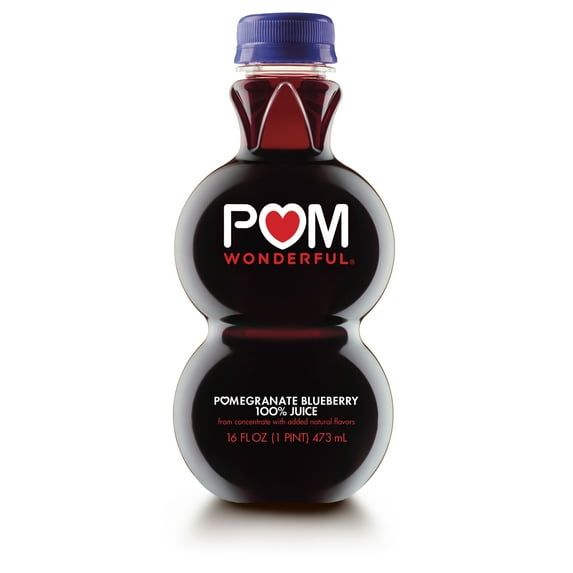 POM Wonderful Antioxidant Pomegranate Blueberry 100% Juice, 16 fl oz