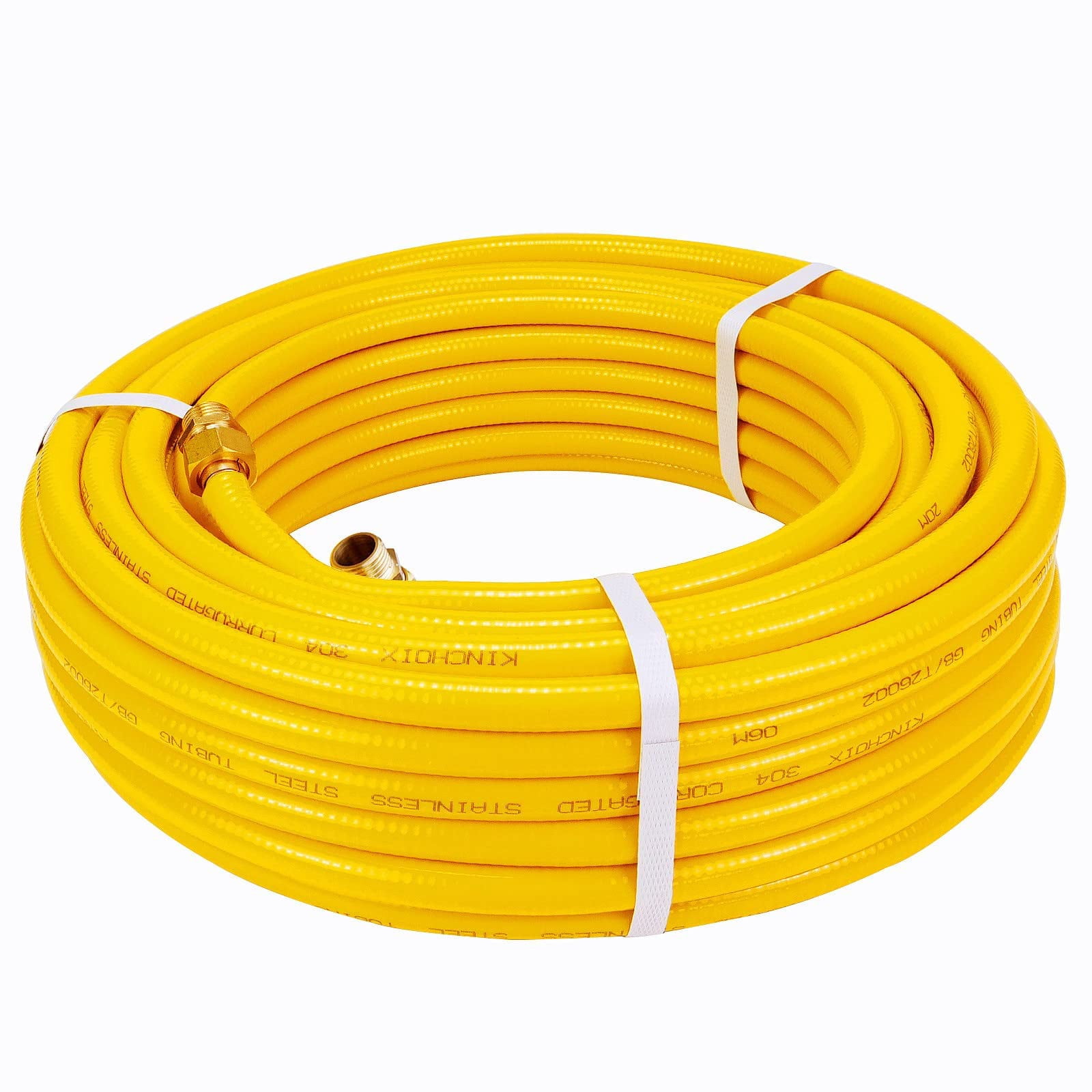 Gas Line Reducer POMEADE 70ft 1/2'' Natural Gas Line Gas Tubing Pipe Kit for ...
