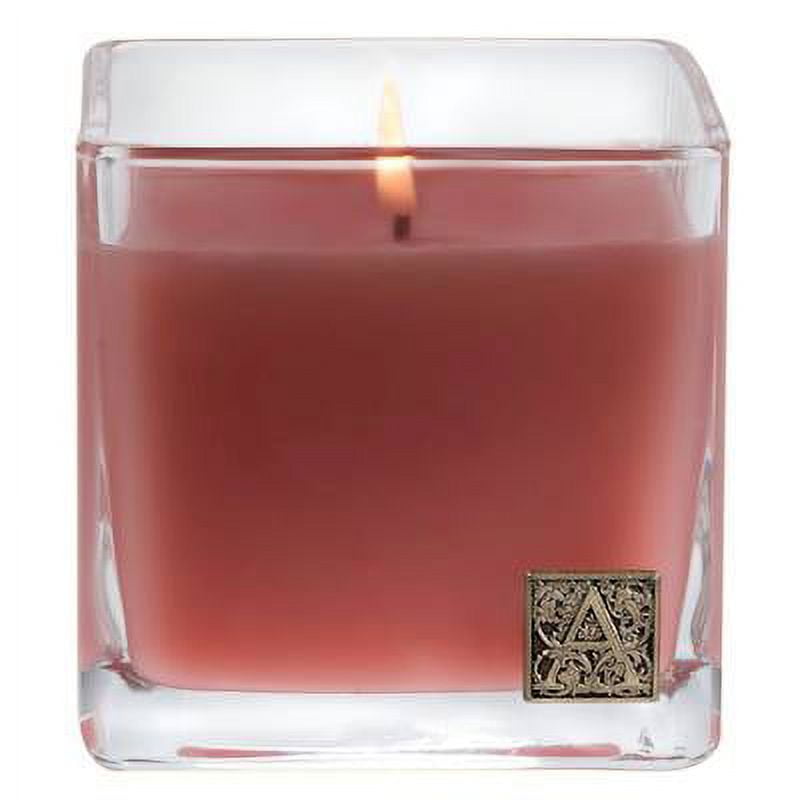 Pomelo Pomegranate Coral Scented Glass Jar Candle