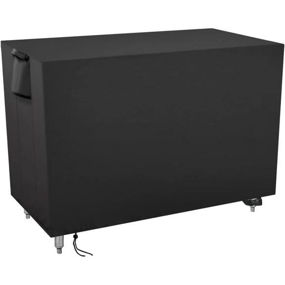 POMER Outdoor Prep Table Cover 72 Inch, Waterproof Patio Stainless Steel Metal BBQ Table Cove- 72 x 30 x 34 Inch