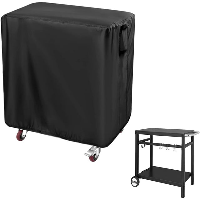 POMER Prep Table Cover, 40inch Waterproof Outdoor BBQ Cart Cover for