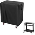 thumbnail image 1 of POMER Prep Table Cover for Double-Shelf Movable Dining Cart Tables, 40inch Waterproof Outdoor BBQ Cart Cover Buffet Grill Table Cover, 1 of 7