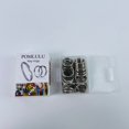 Keychains N Rings POMLULU Key rings,Key Ring/Key Chain, 3/4 inches 20mm Split Round Metal ...