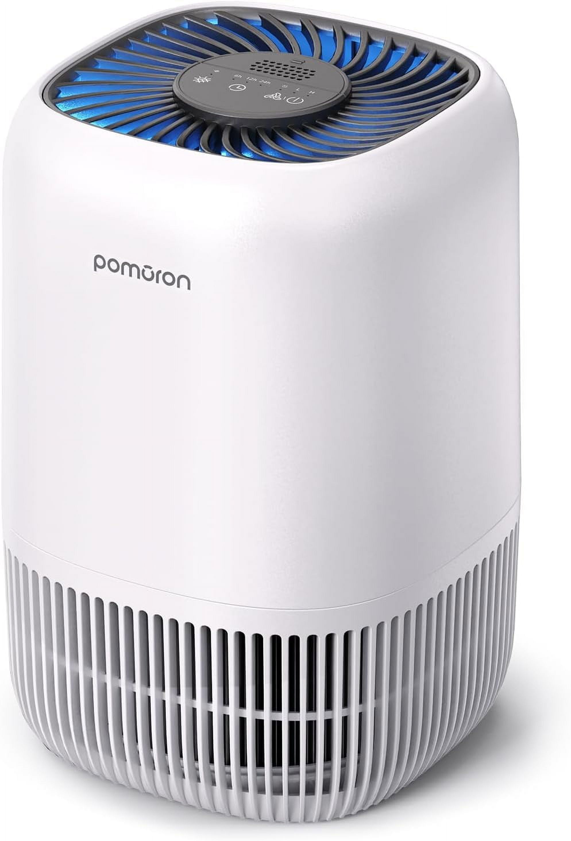 Air Purifiers For Bedroom Home, 3 Layer Filter For Smoke Pollen Allergies Pet Dander Odor Sleep Mode Better Sleep Energy Saving 3 Speeds Timer Office Dorm Kit - View #10