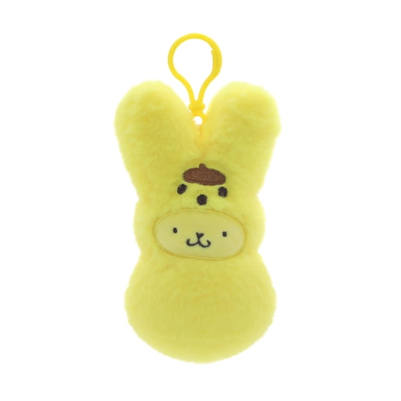 Sanrio Pompompurin x PEEPS Bunny Plush Backpack Clip Toy for Easter
