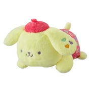 Sanrio Pompompurin Plush with Sweethearts Candy Print Fabric