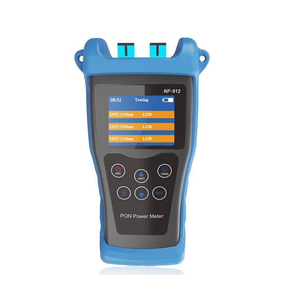 PON Optical Power Meter Handheld Fiber Optic Power Meter 1330nm/1490nm/1550nm OTDR Tester With SC Port