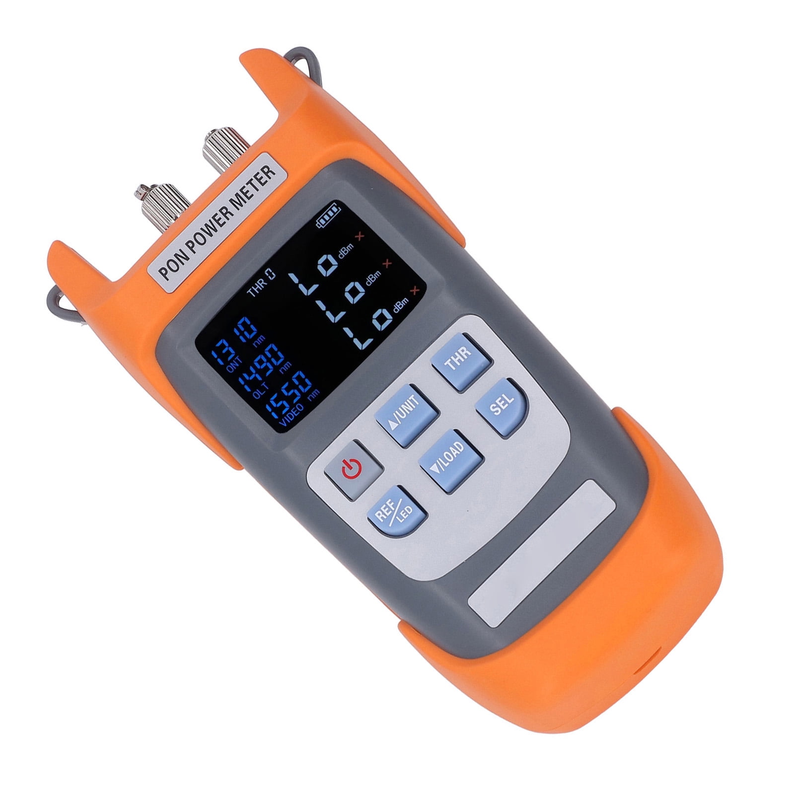 PON Power Meter, User Calibration 1310 1490 1550nm Color LCD ABS