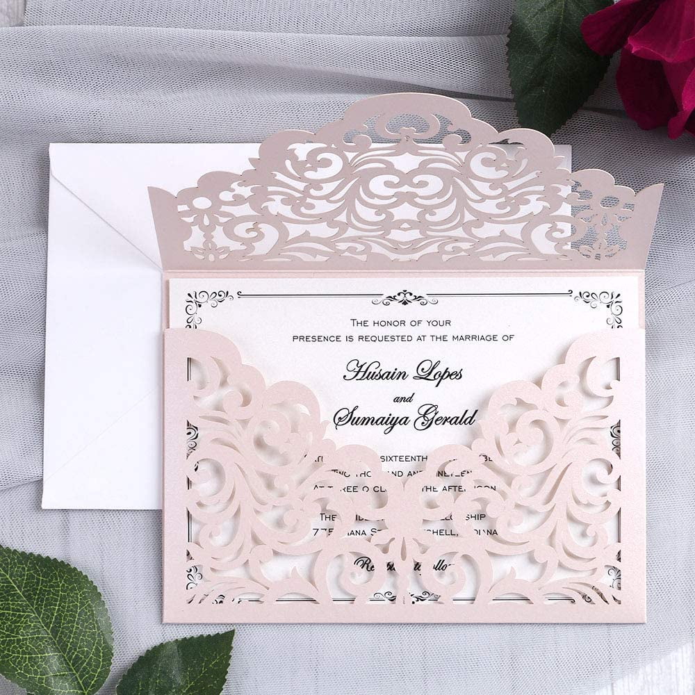 Blush Hexagon Change the Date Postcard — Paper Girl Creative - Denver  Wedding Invitations