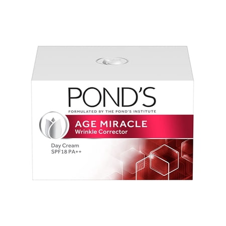 POND'S Age Miracle Day Cream SPF 18 PA++ Reduce Lines and Wrinkles - 50 G Wrinkle corrector