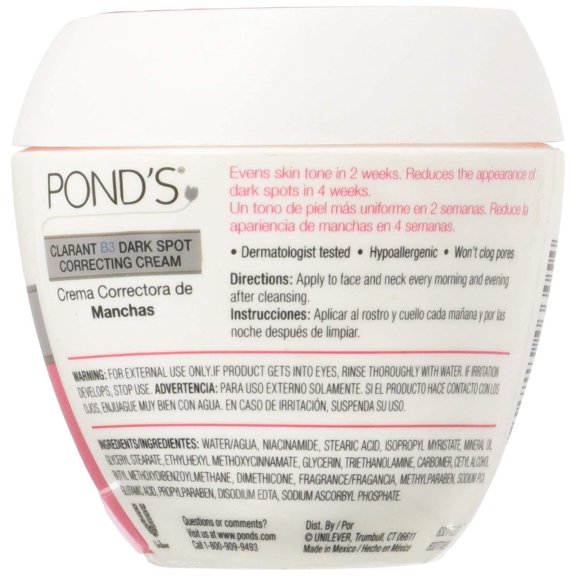POND'S Clarant B3 Anti-Dark Spot Moisturizer Normal to Dry Skin, 7 oz
