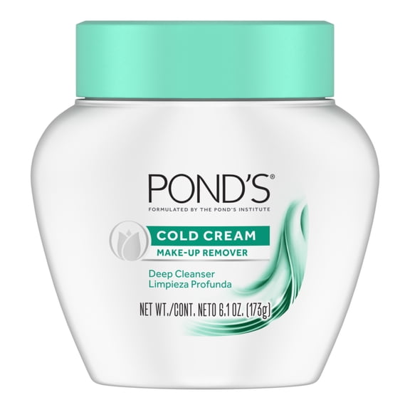 PONDS Cold Cream Cleanser, Hydrating Makeup Remover & Deep Cleansing Face Cream 6.1 oz