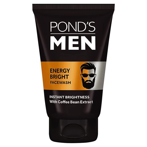 POND'S Men's Energy Bright Face Wash Coffee Beans Bright Skin - 100 G