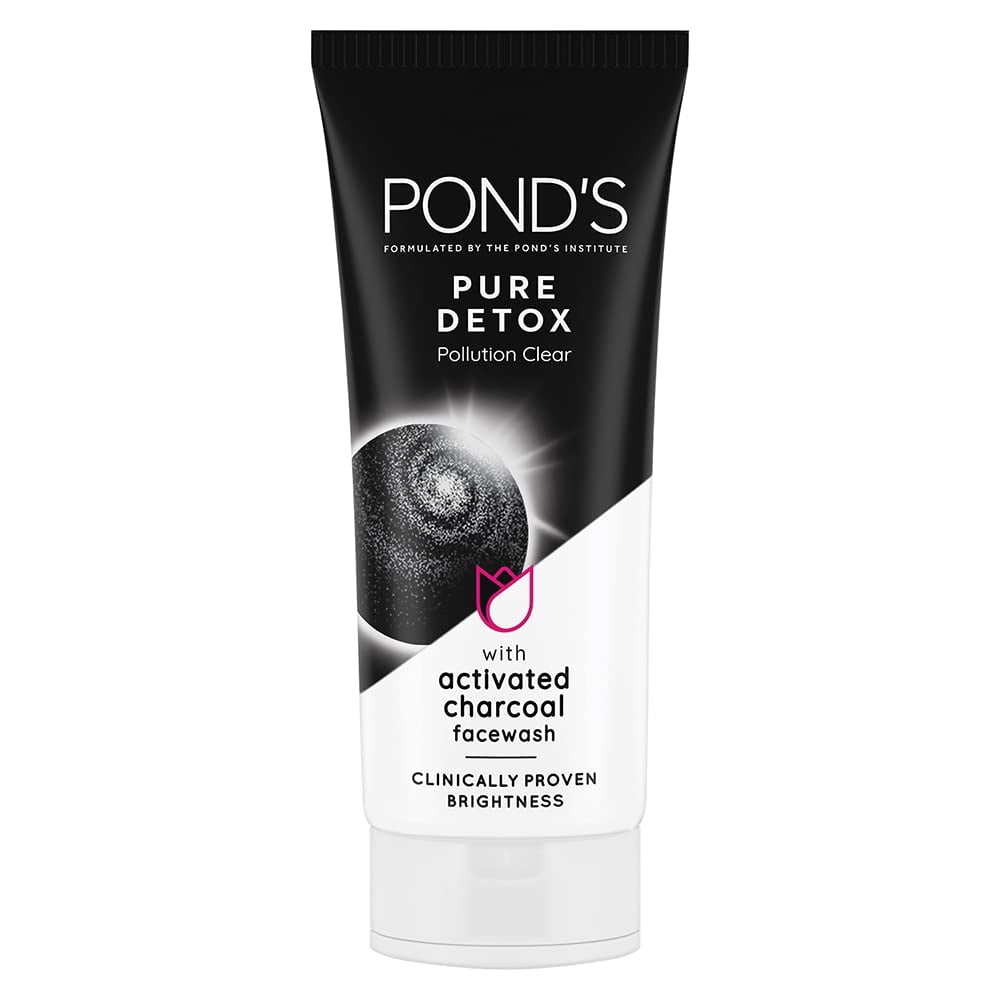 PONDS Pure Detox Face Wash Daily Exfoliating Uzbekistan Ubuy