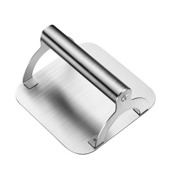 PONDER 1pc Patty Presser Kitchen Pressing Meat Tool Kitchen Accessory (Silver)