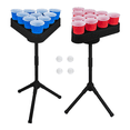 thumbnail image 1 of Rotating Portable Pong, Party Game with Rotating Tables, Plastic Cups, and Ping Pong Balls, for All Ages 3+ by MinnARK, 1 of 5